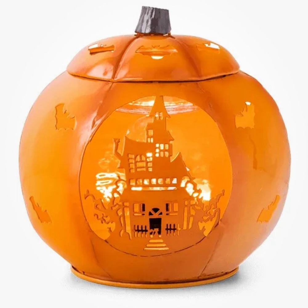 Scentsy paranormal pumpkin warmer NEW in box